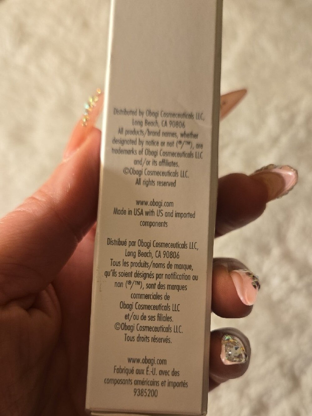 Obagi White and Blue Retinol 0.5 Clinical Cream Box - Picture 3 of 4